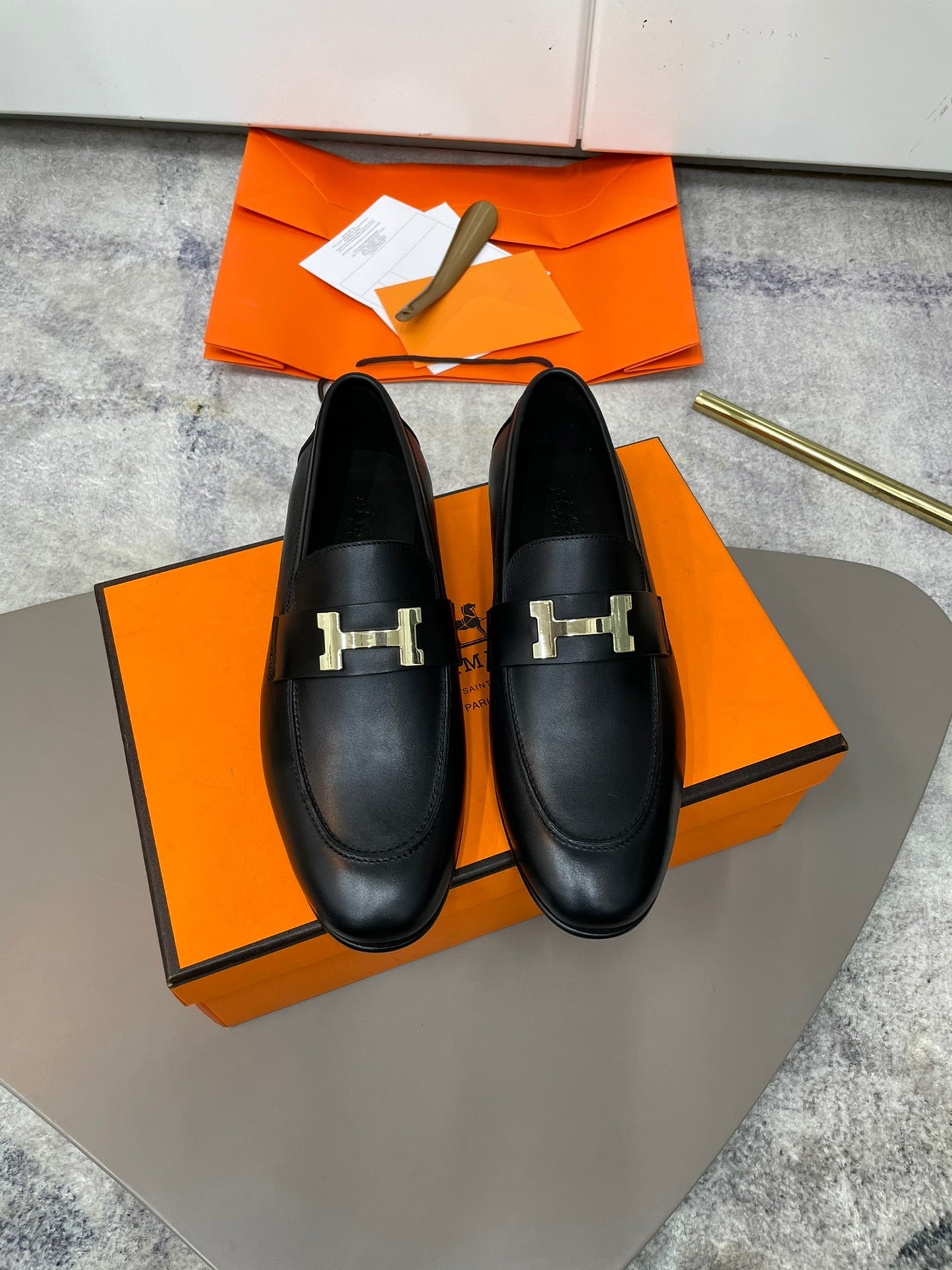 HEM* new cowhide leather shoes 1：1  VIP