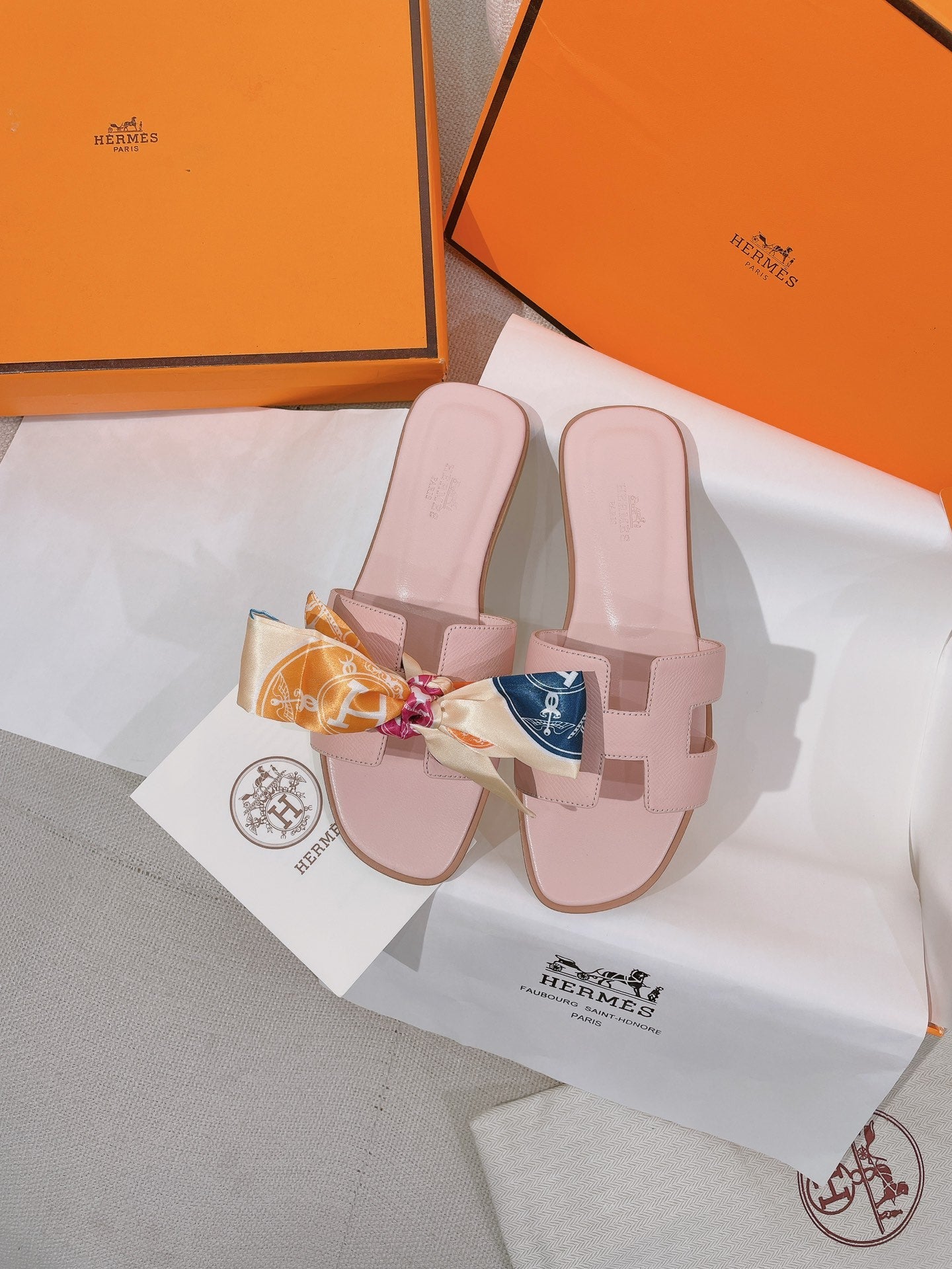 Hermè* new 1:1 vip slippers