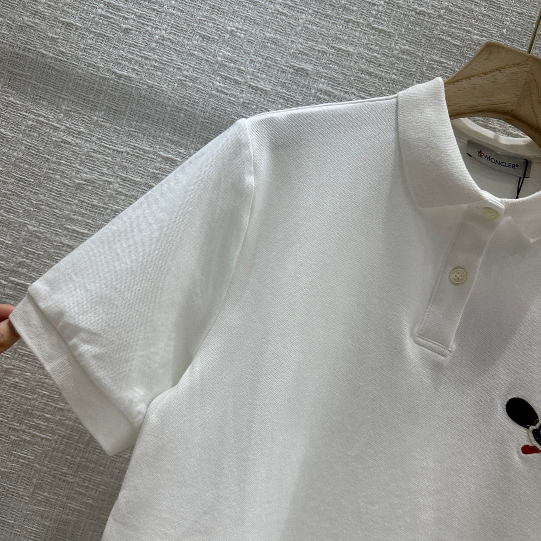 MONCLE* 24 new embroidered POLO top