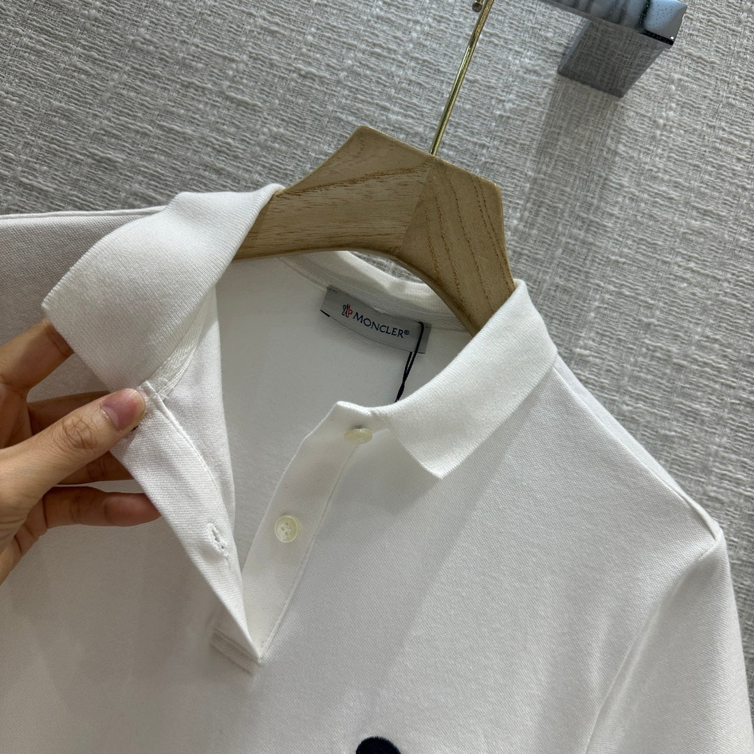 MONCLE* 24 new embroidered POLO top