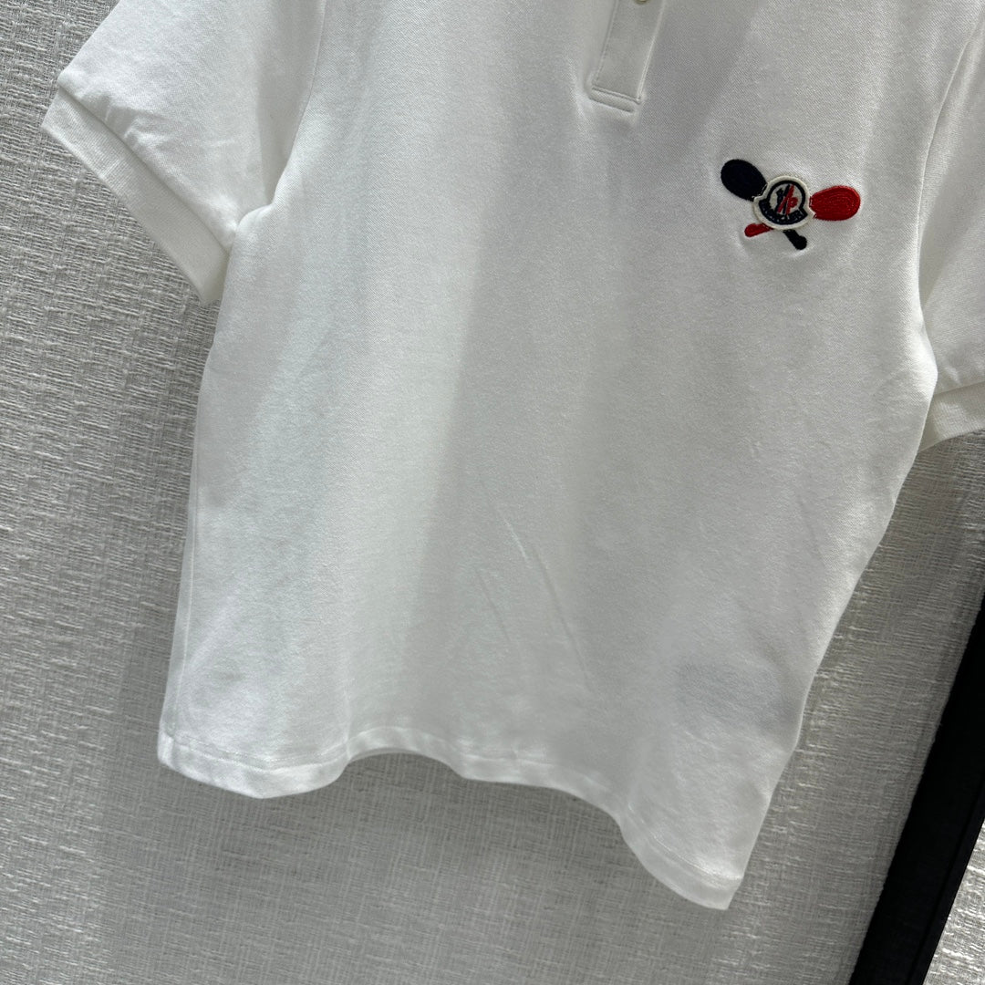 MONCLE* 24 new embroidered POLO top