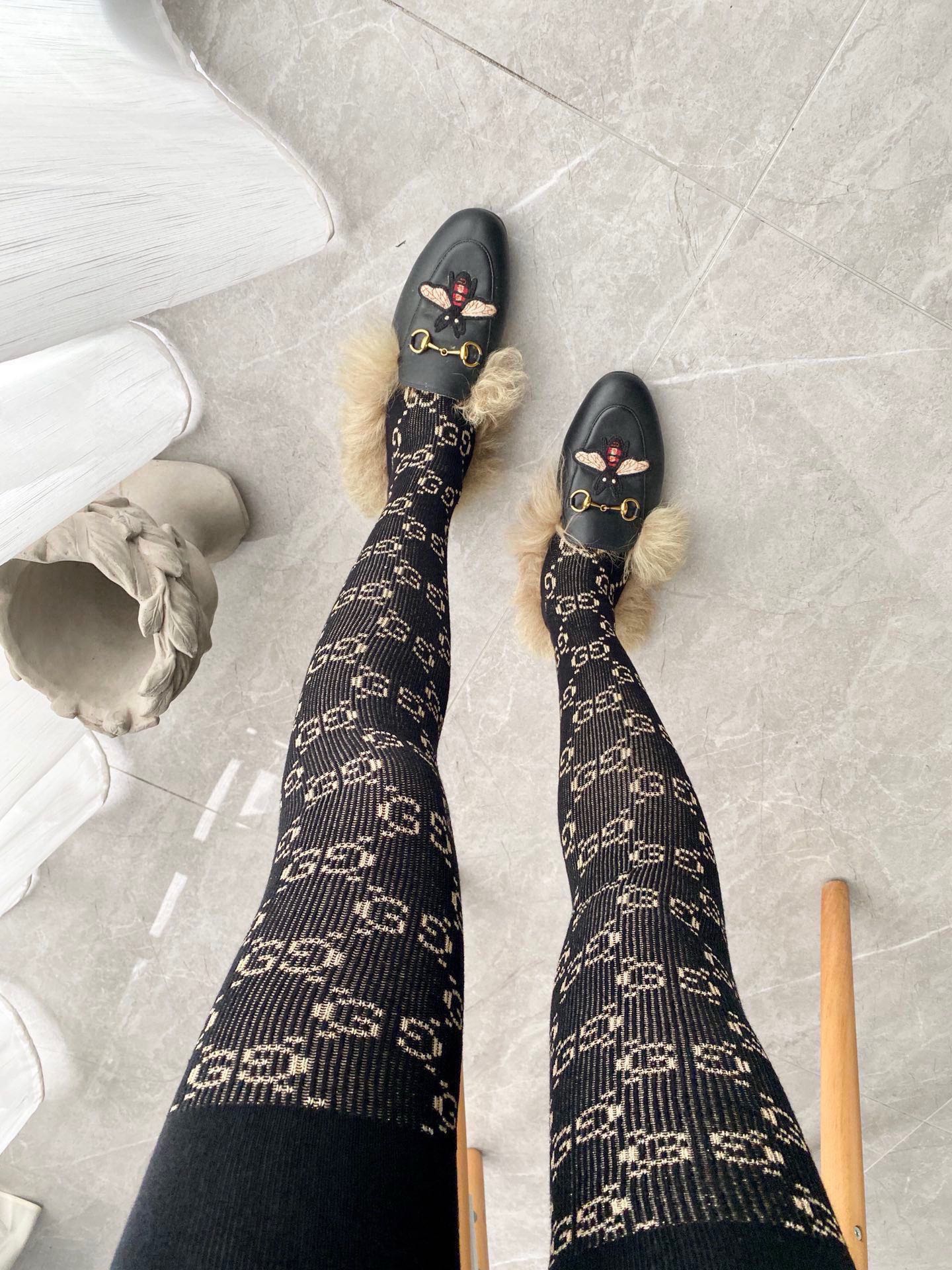 GUC* knitted stockings