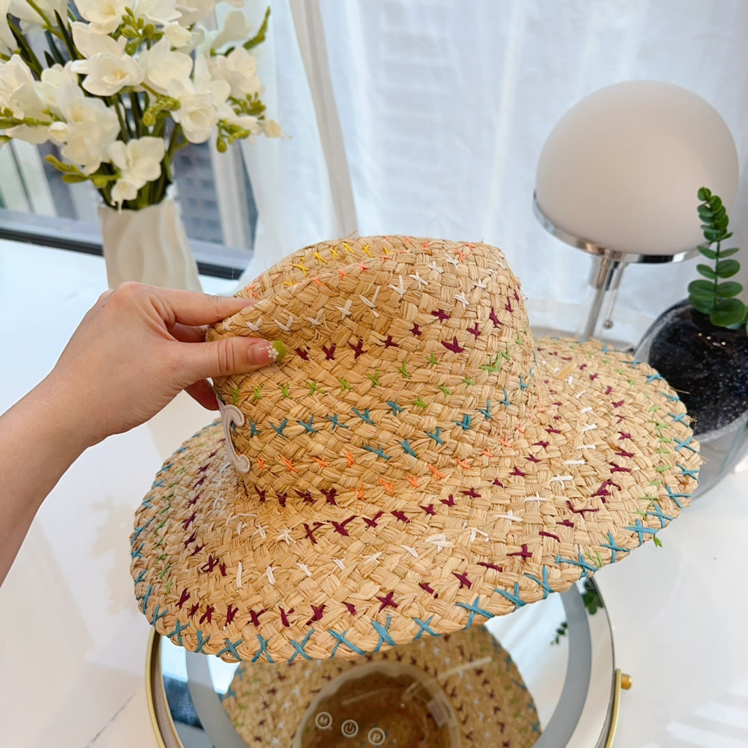 CELIN* new raffia hat