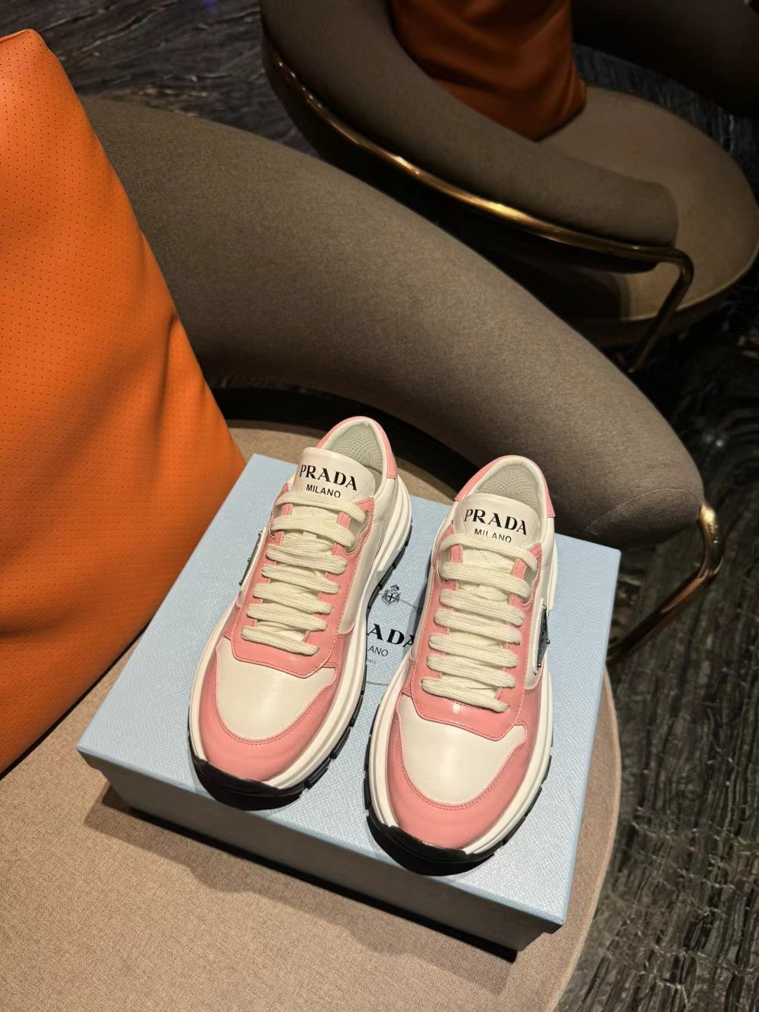 PRA* 24 new thick-soled casual shoes 1：1 VIP