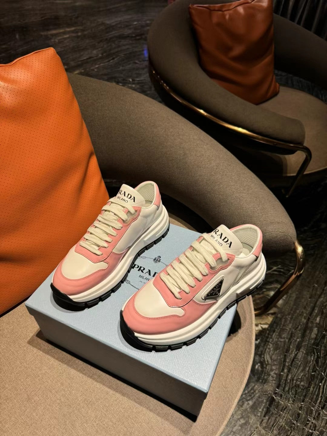 PRA* 24 new thick-soled casual shoes 1：1 VIP