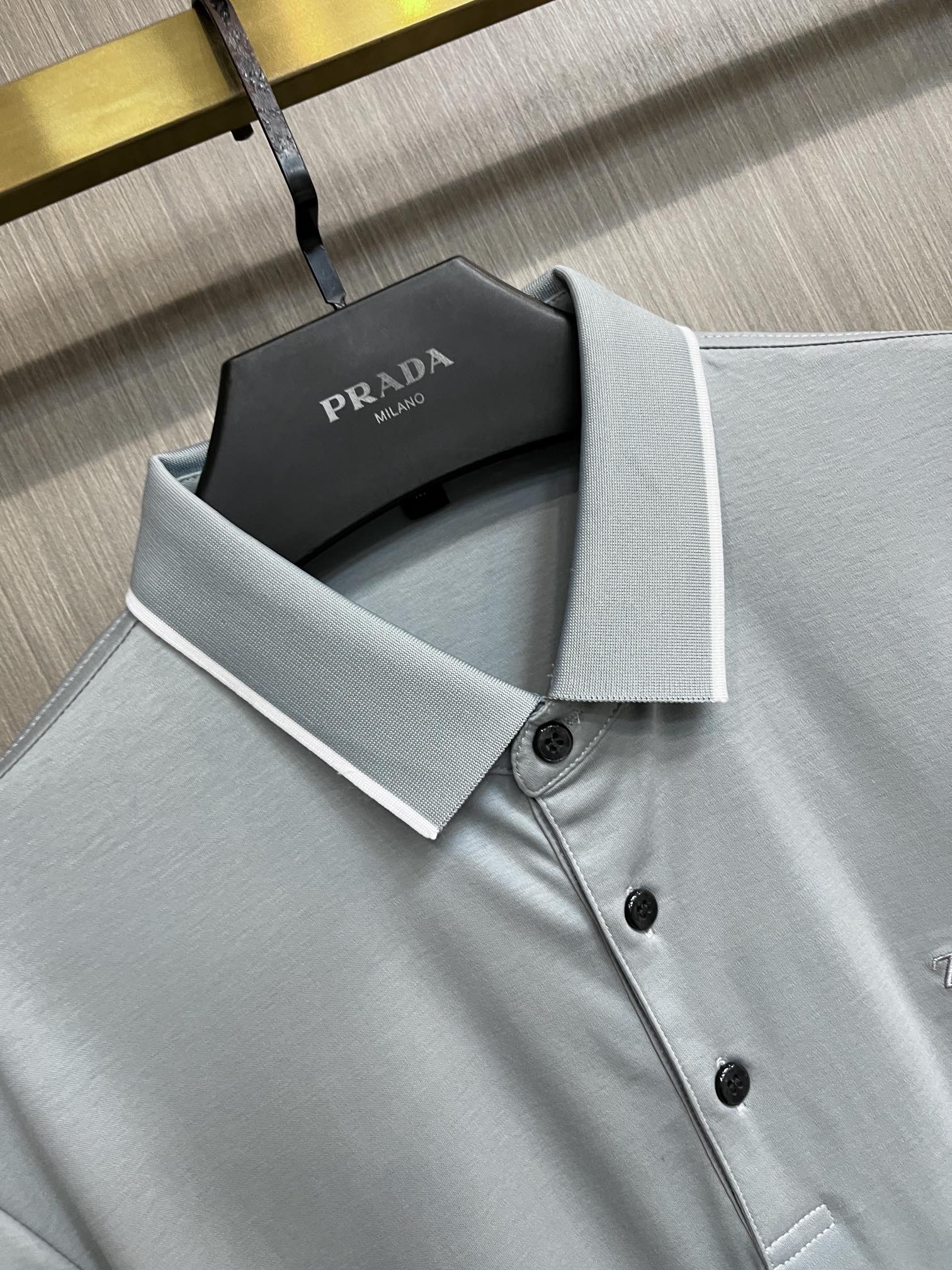 Zegna 24SS Lapel Polo Shirt