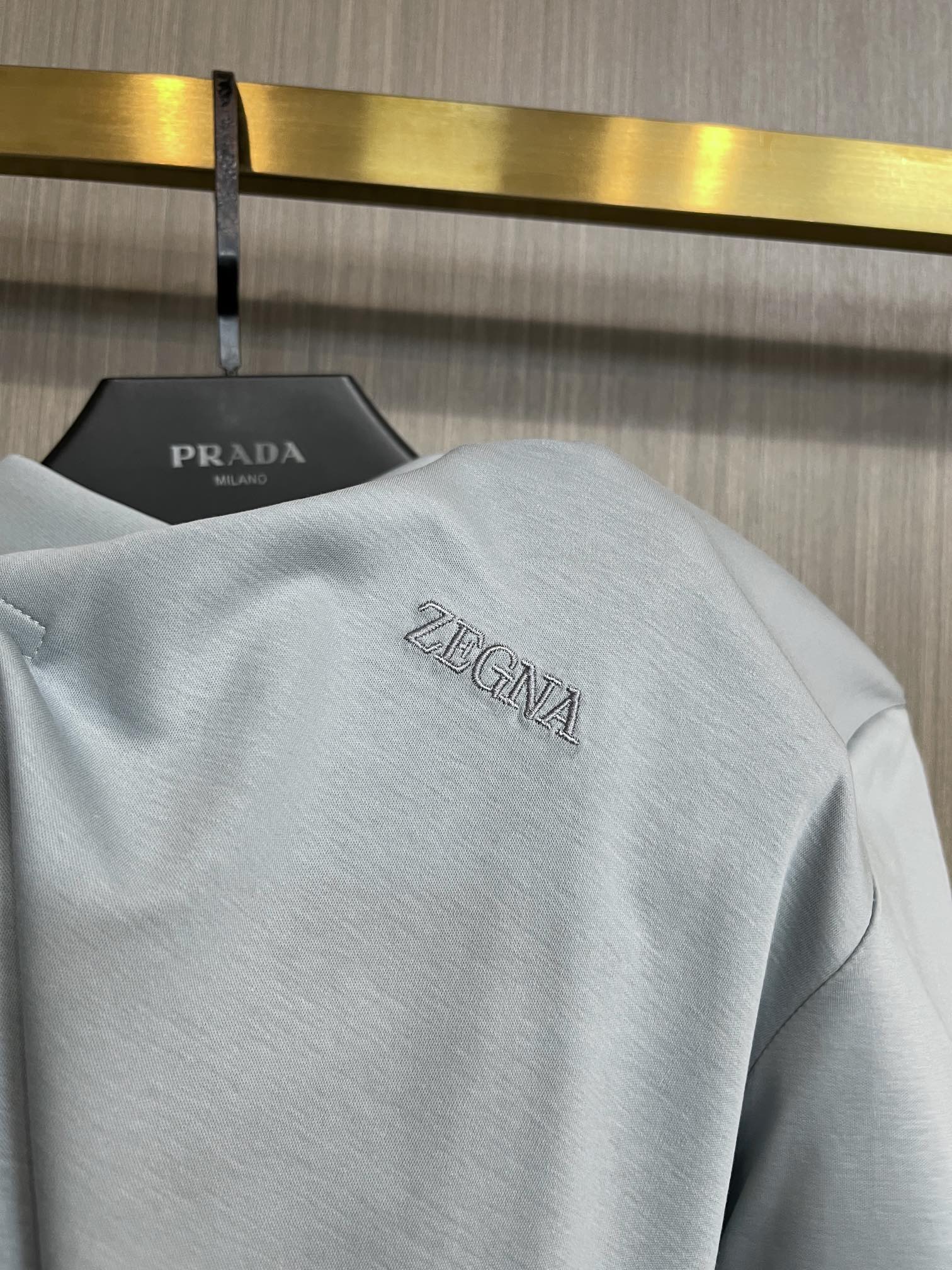 Zegna 24SS Lapel Polo Shirt