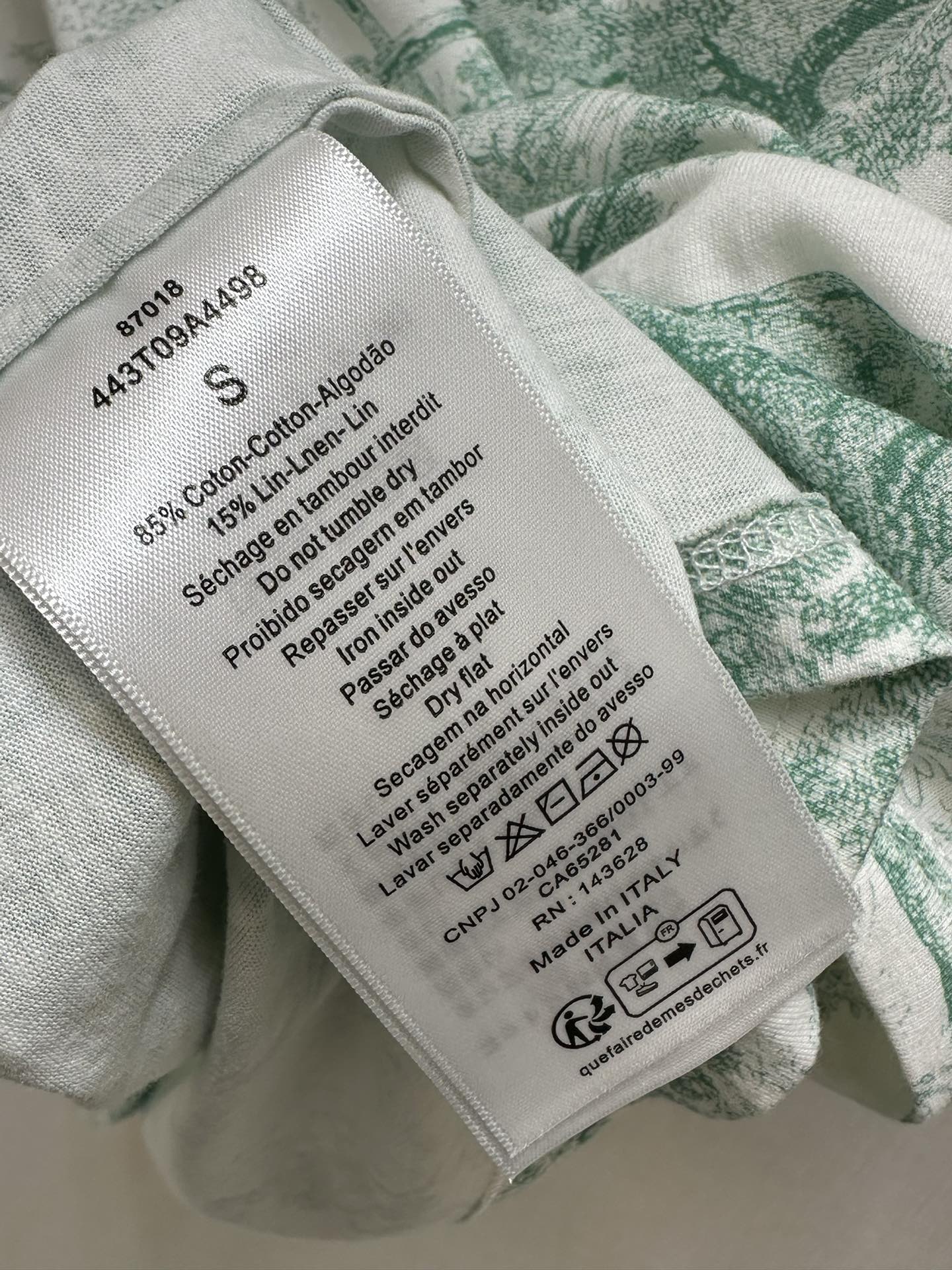 DIO* 24SS Animal T-shirt 1:1 VIP