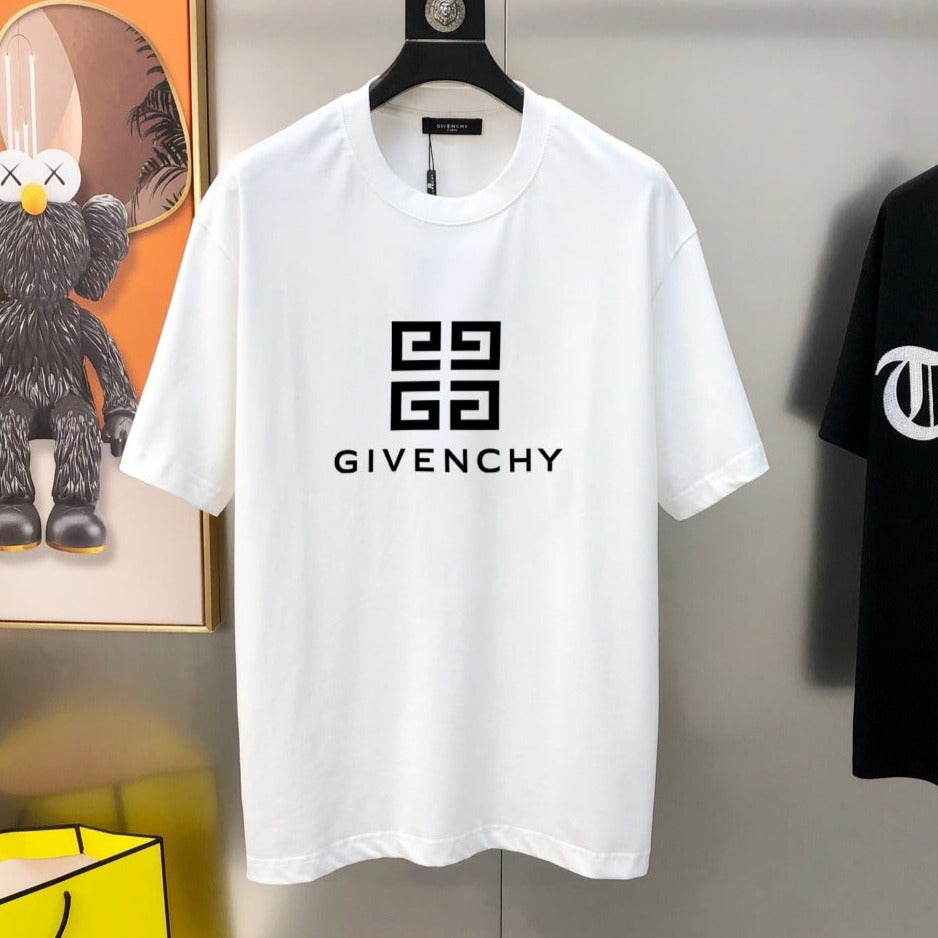 Givenc* 24SS 100% cotton round neck T-shirt