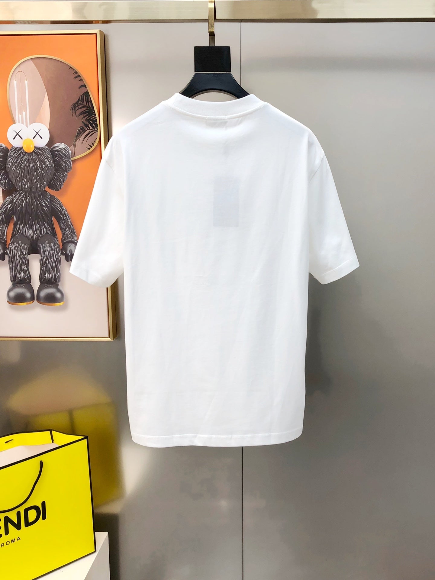 Givenc* 24SS 100% cotton round neck T-shirt