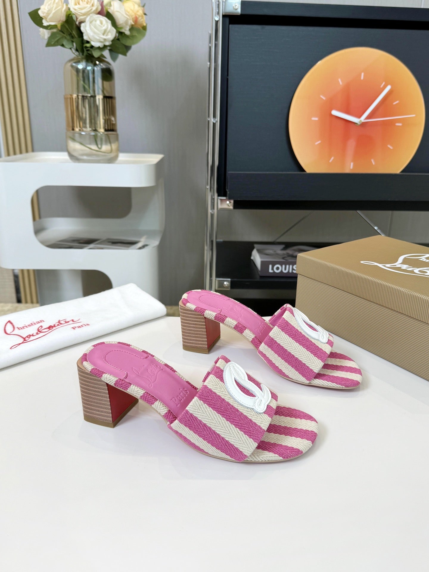 CHRIS* LOUB* 24SS Slippers 1:1 VIP