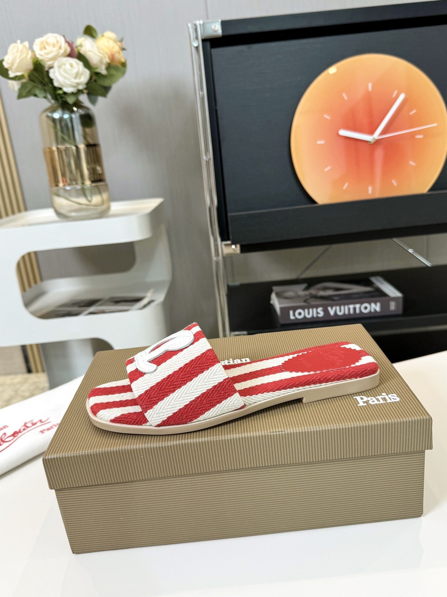 CHRIS* LOUB* 24SS flip flops 1:1 VIP