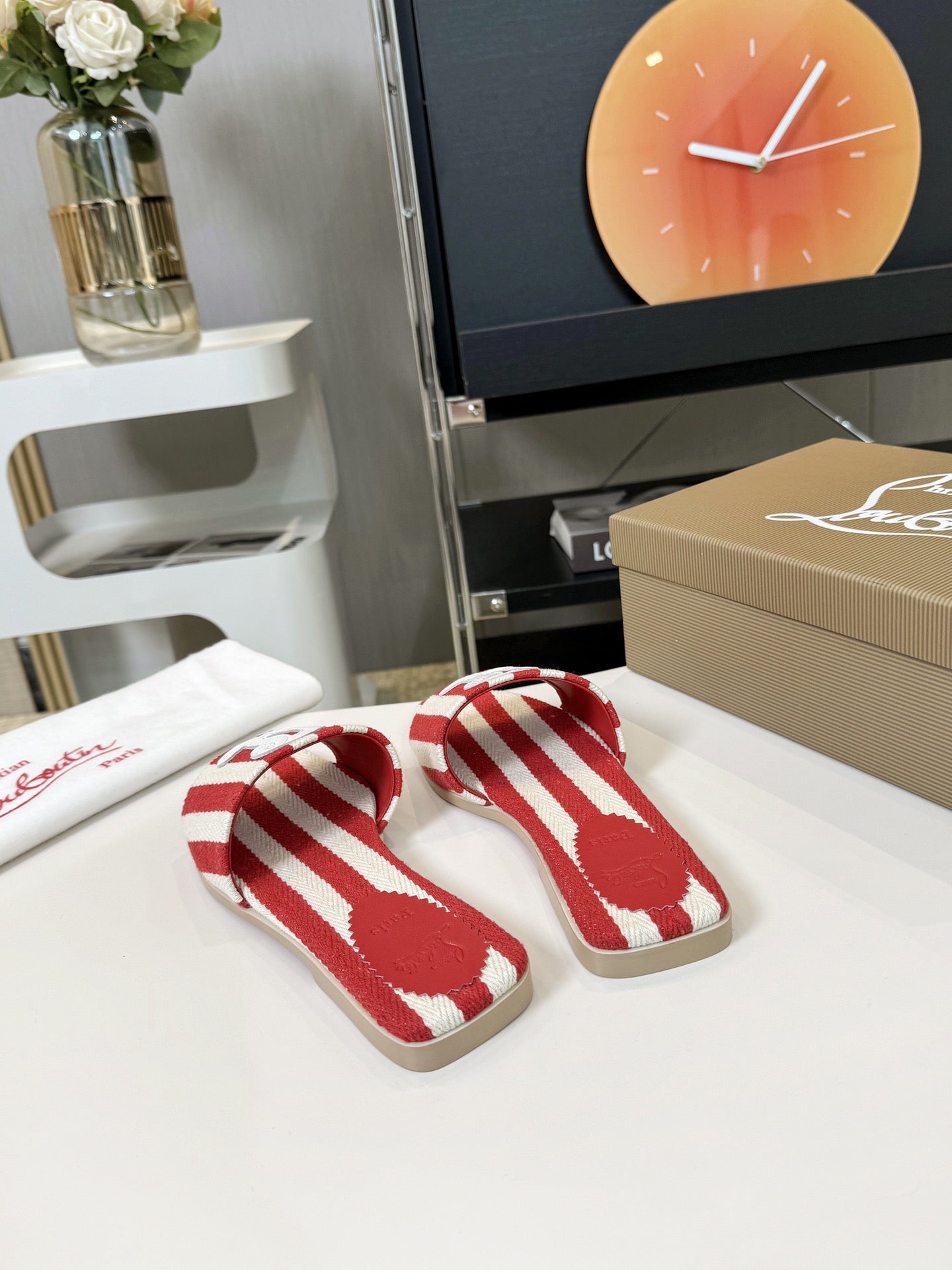 CHRIS* LOUB* 24SS flip flops 1:1 VIP