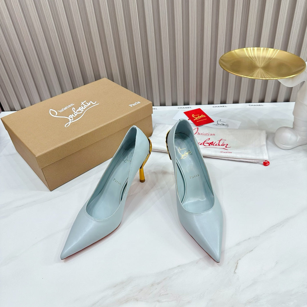 CHRIS* LOUB* 24SS red bottom high heels 1:1 VIP