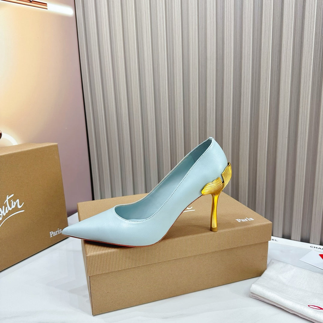 CHRIS* LOUB* 24SS red bottom high heels 1:1 VIP