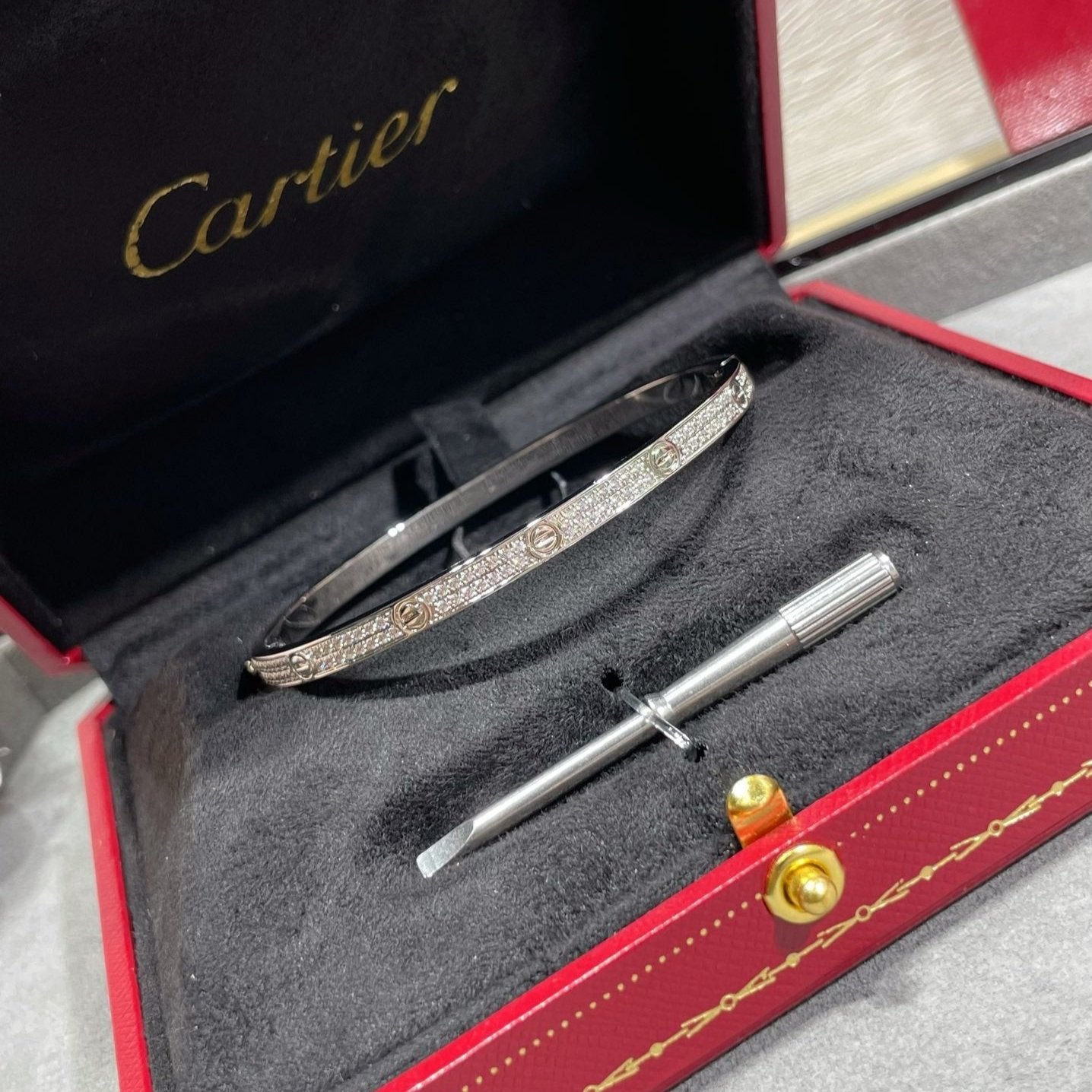 Cartie* rhinestone bracelet