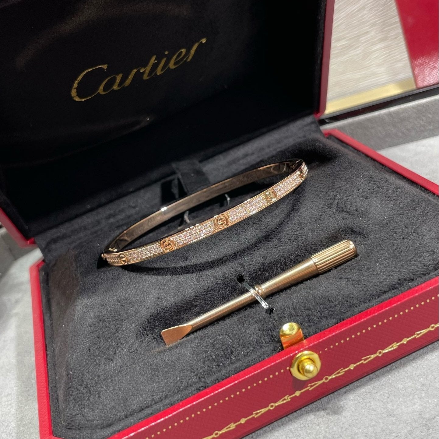 Cartie* rhinestone bracelet