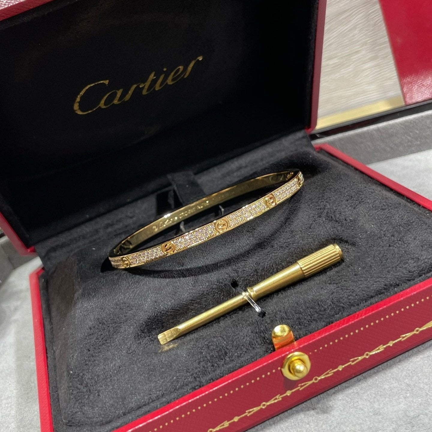 Cartie* rhinestone bracelet