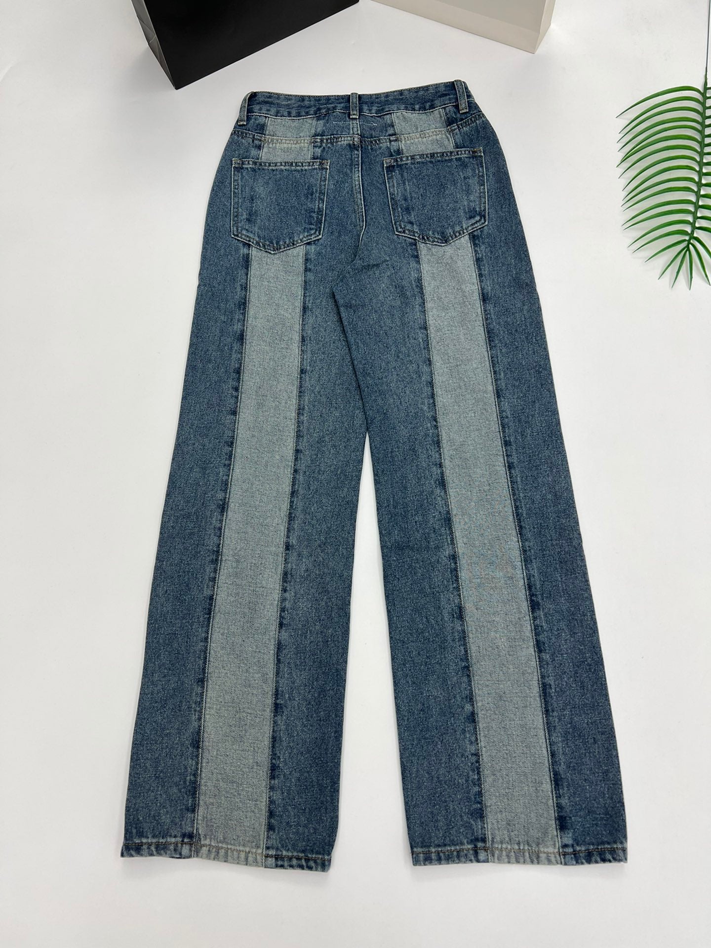 MM6 Contrast Panel Jeans