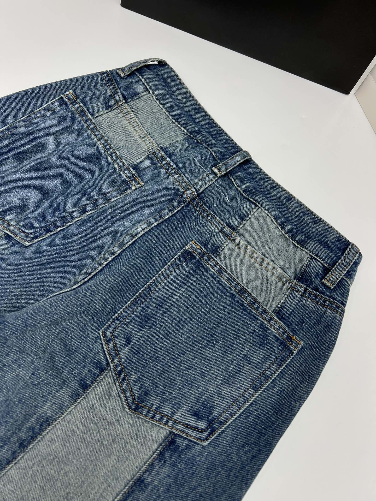 MM6 Contrast Panel Jeans