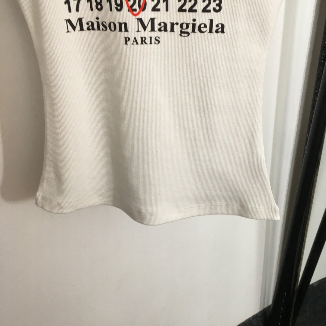 MM6 digital print sports vest