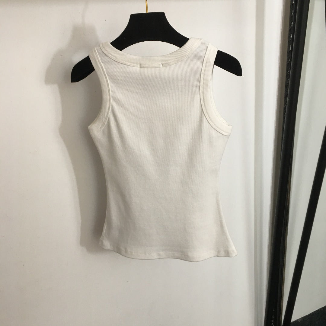 MM6 digital print sports vest