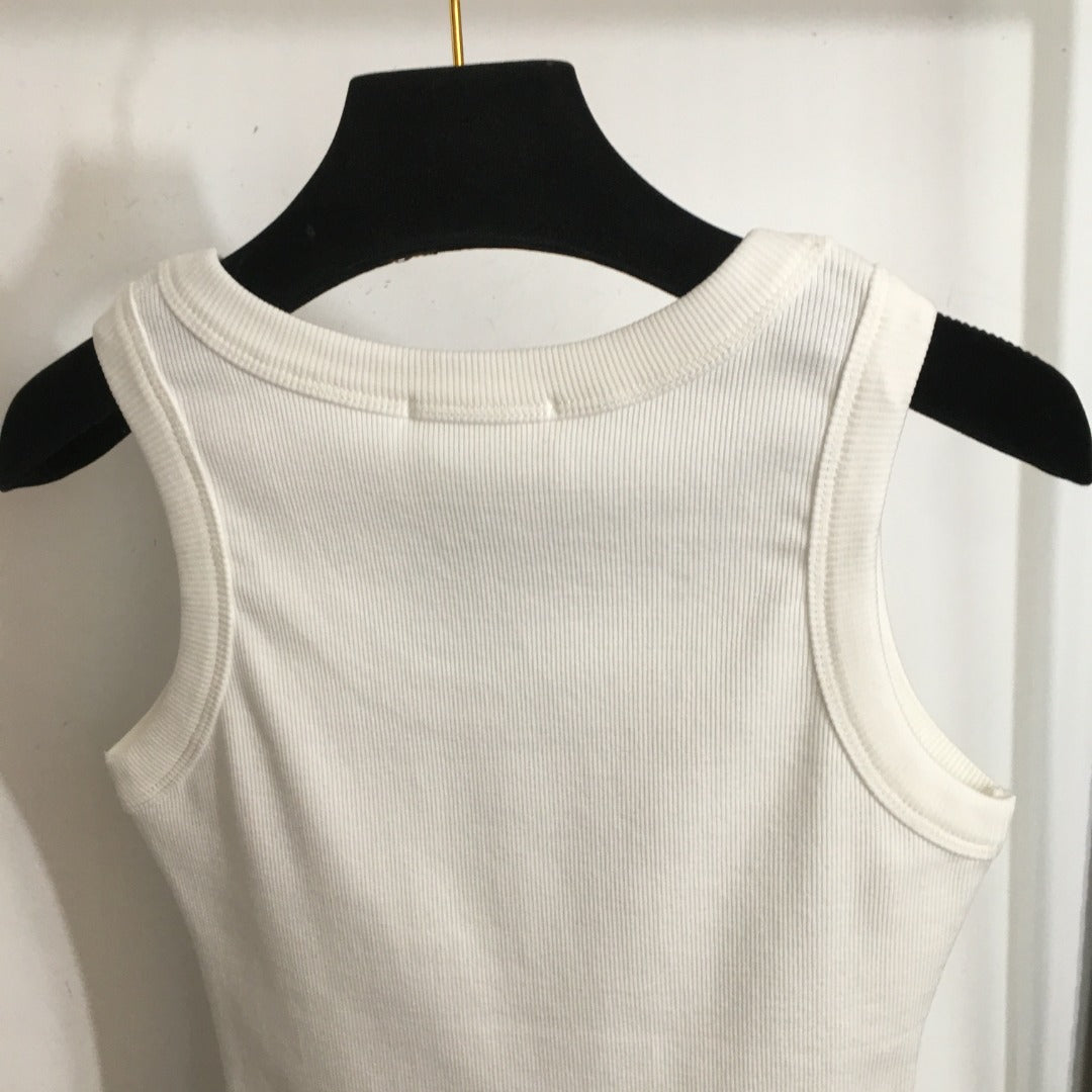 MM6 digital print sports vest