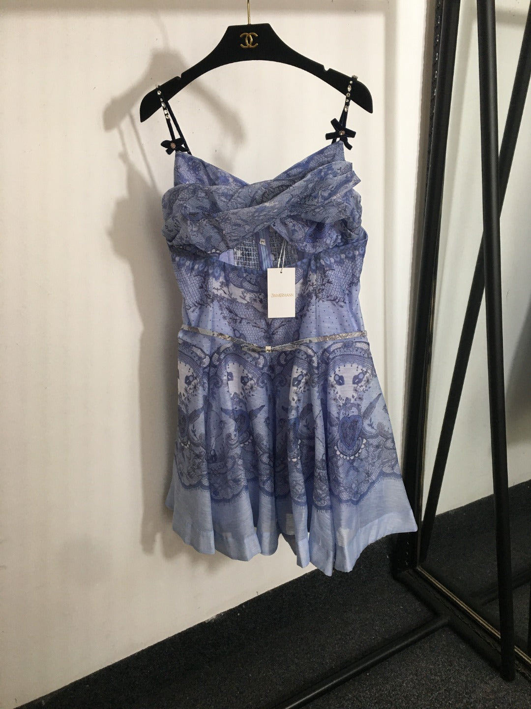 ZIMMERM* Lace Print Bow Dress