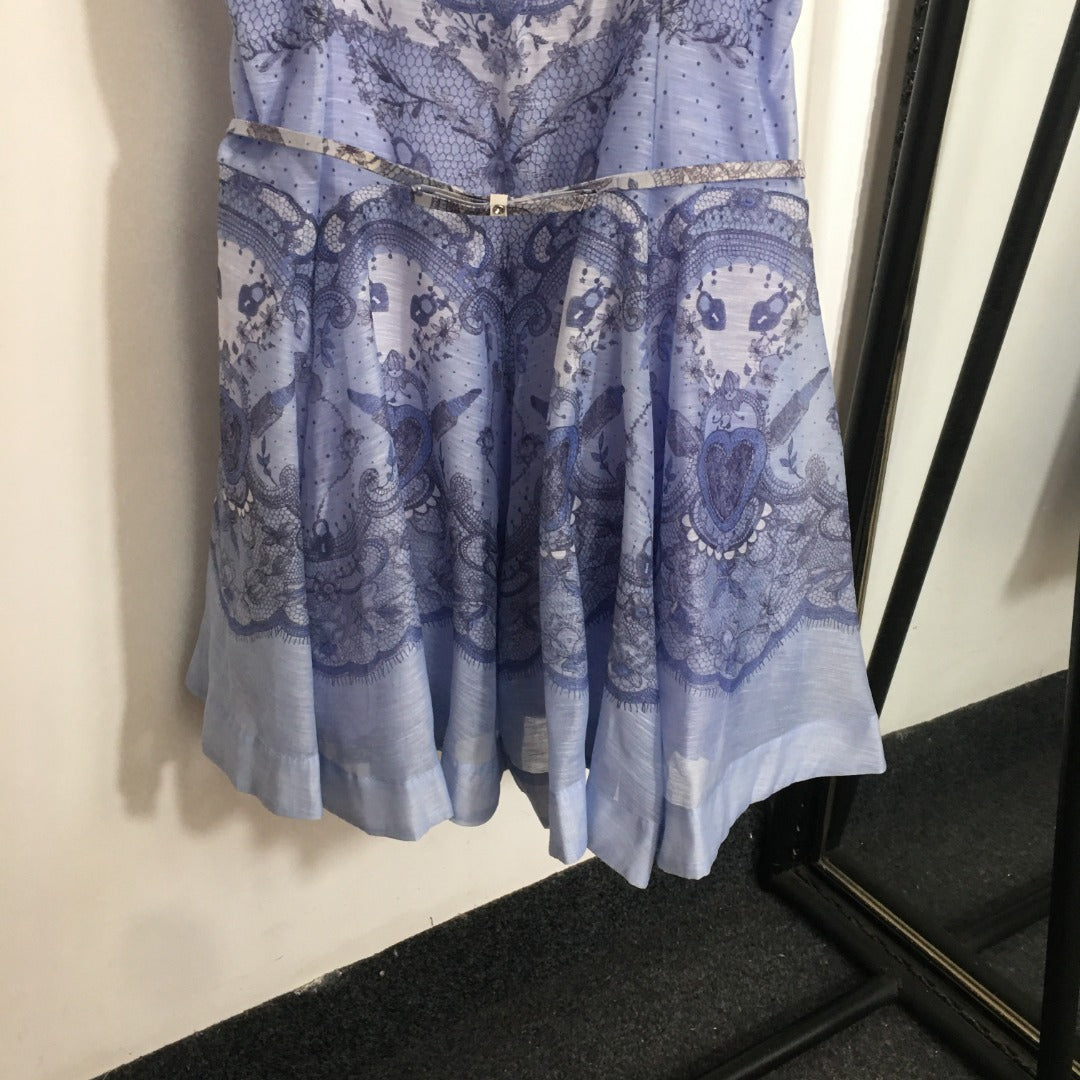 ZIMMERM* Lace Print Bow Dress
