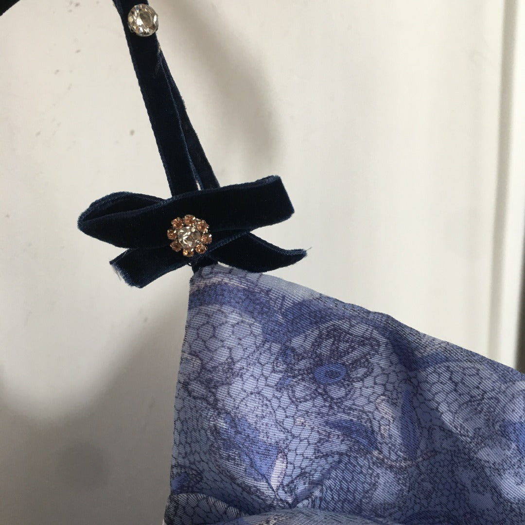 ZIMMERM* Lace Print Bow Dress