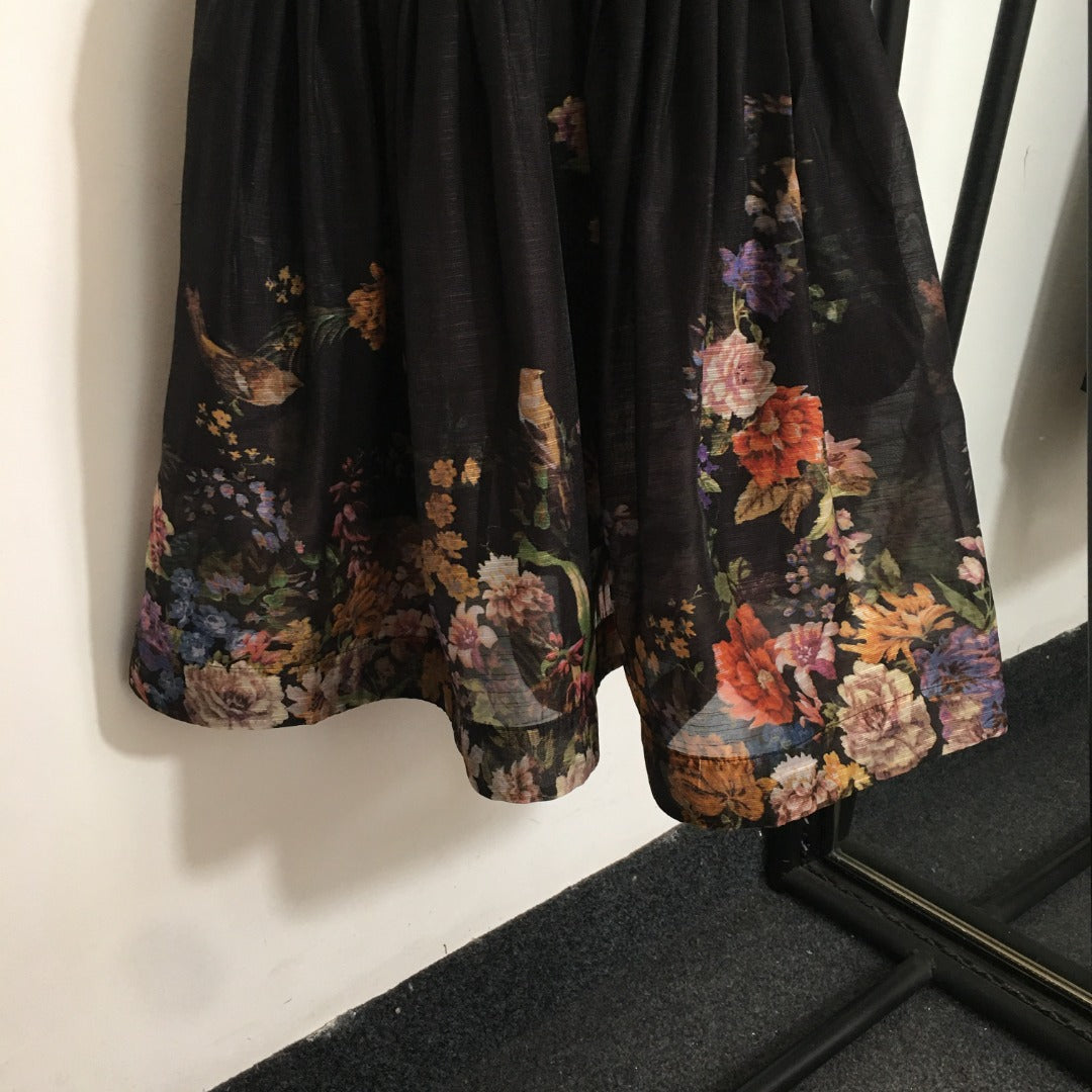 ZIMMERM* Colorful floral V-neck dress