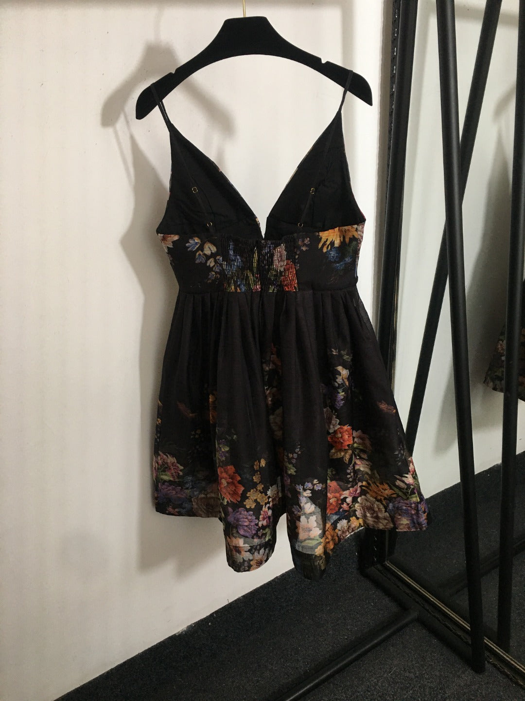 ZIMMERM* Colorful floral V-neck dress