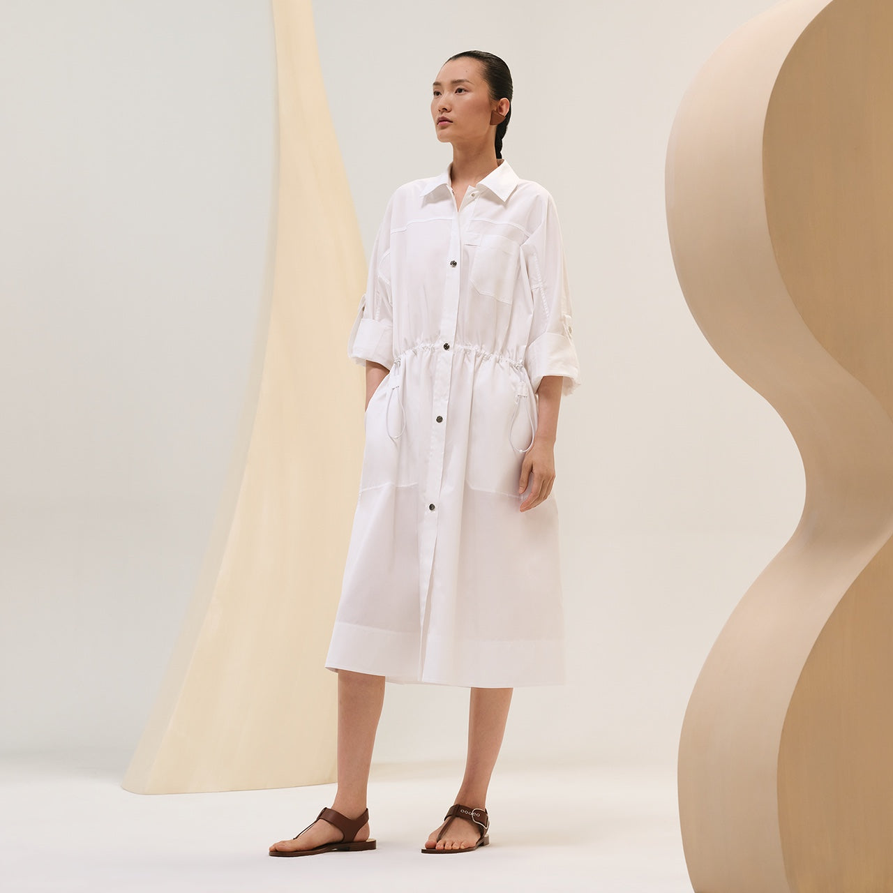 Herm* 25SS Trench Dress