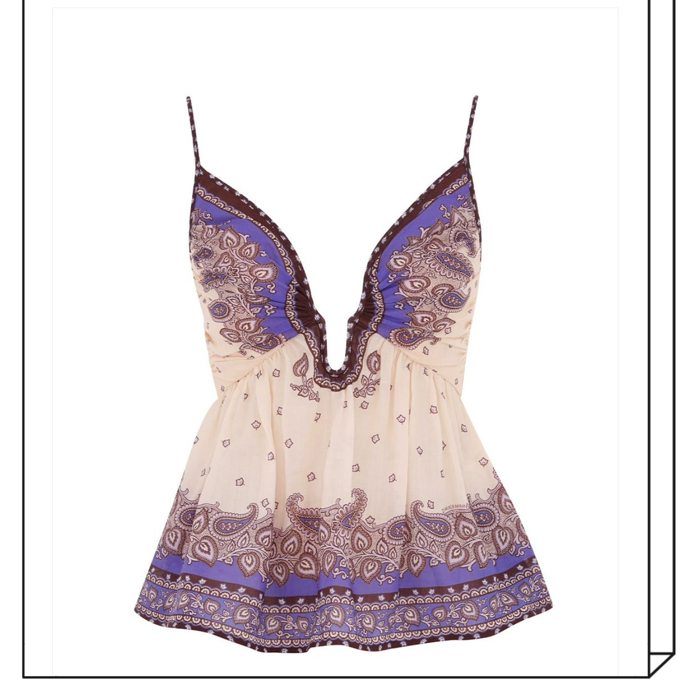 ZIMMERM* 25SS Deep V Camisole 1:1