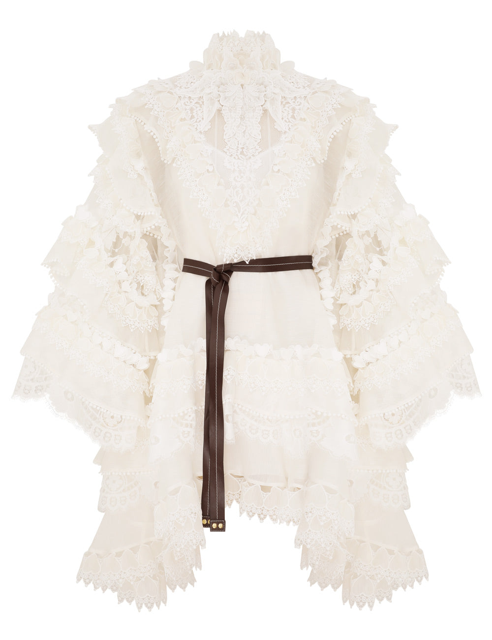 ZIMMERM* 25SS Heart-Shaped Long Sleeve Dress 1:1