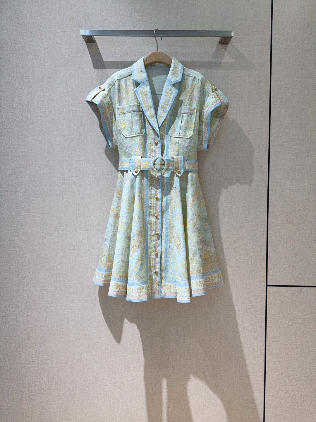 ZIMMERM* shirt collar dress