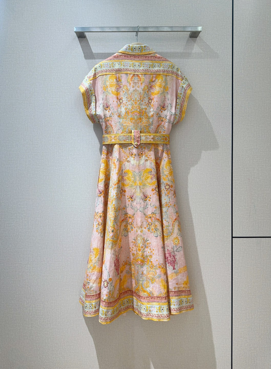 ZIMMERM* Multicolor Midi Shirt Dress