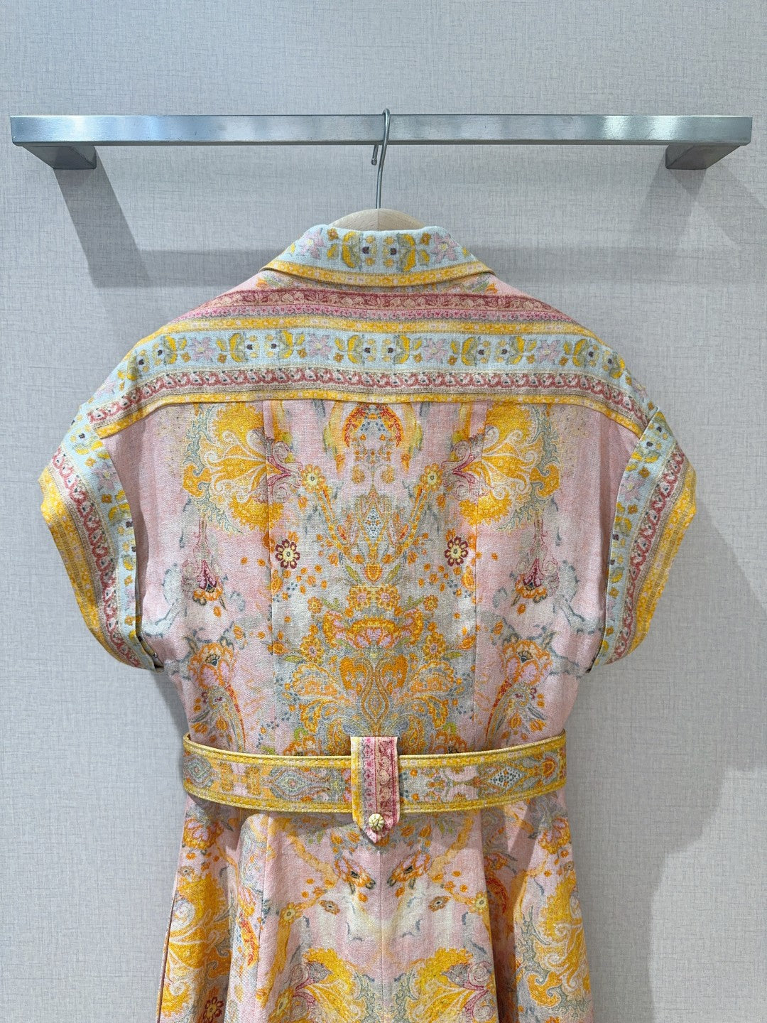 ZIMMERM* Multicolor Midi Shirt Dress