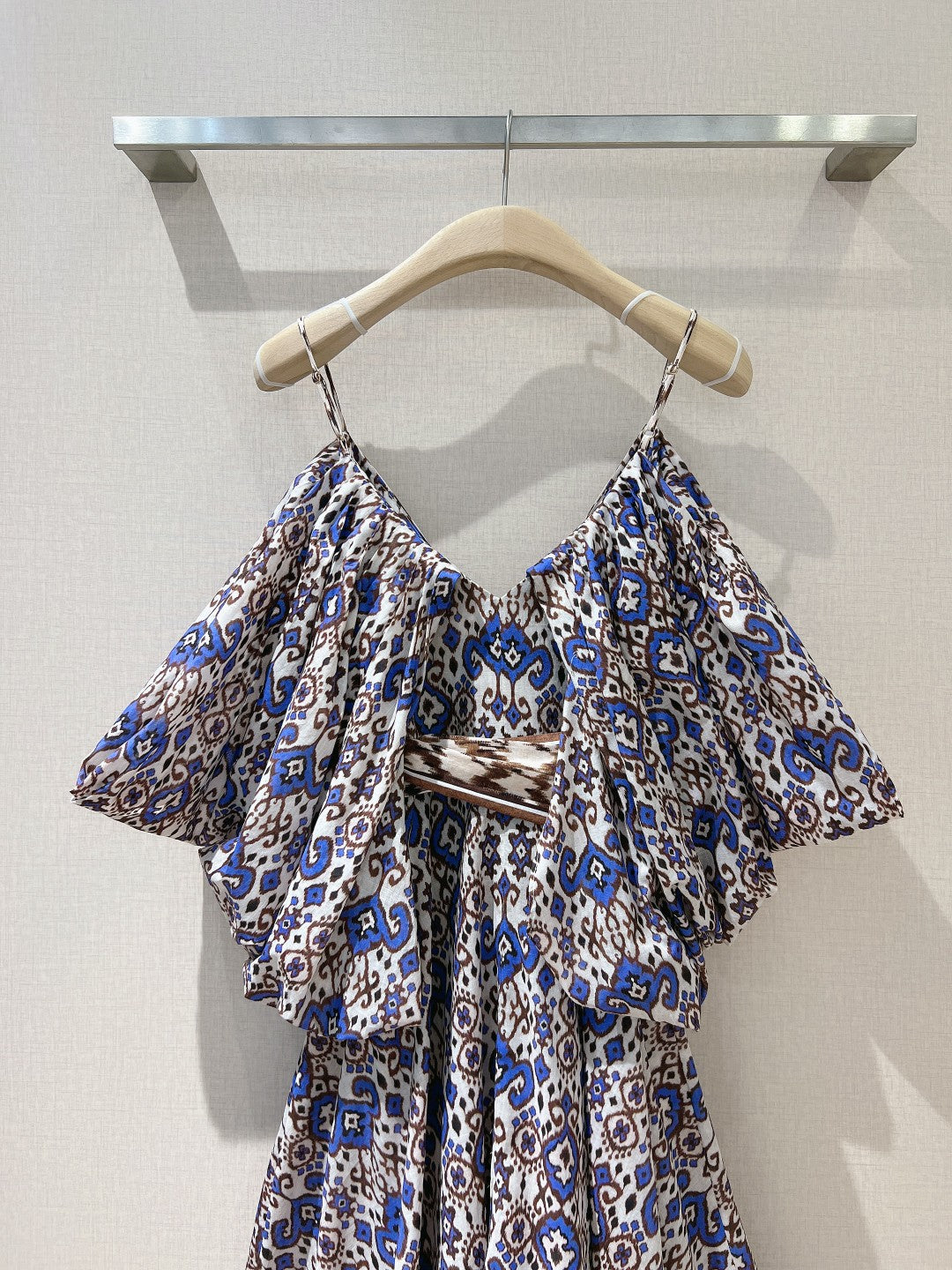 ZIMMERM* Wrap-Tie Midi Dress