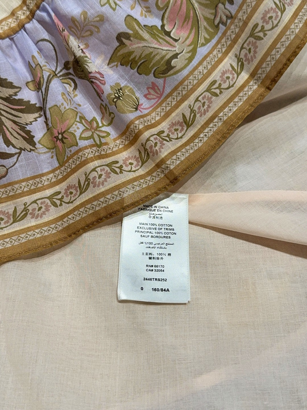 ZIMMERM* Wrap Tie-Tie Ruffle Dress