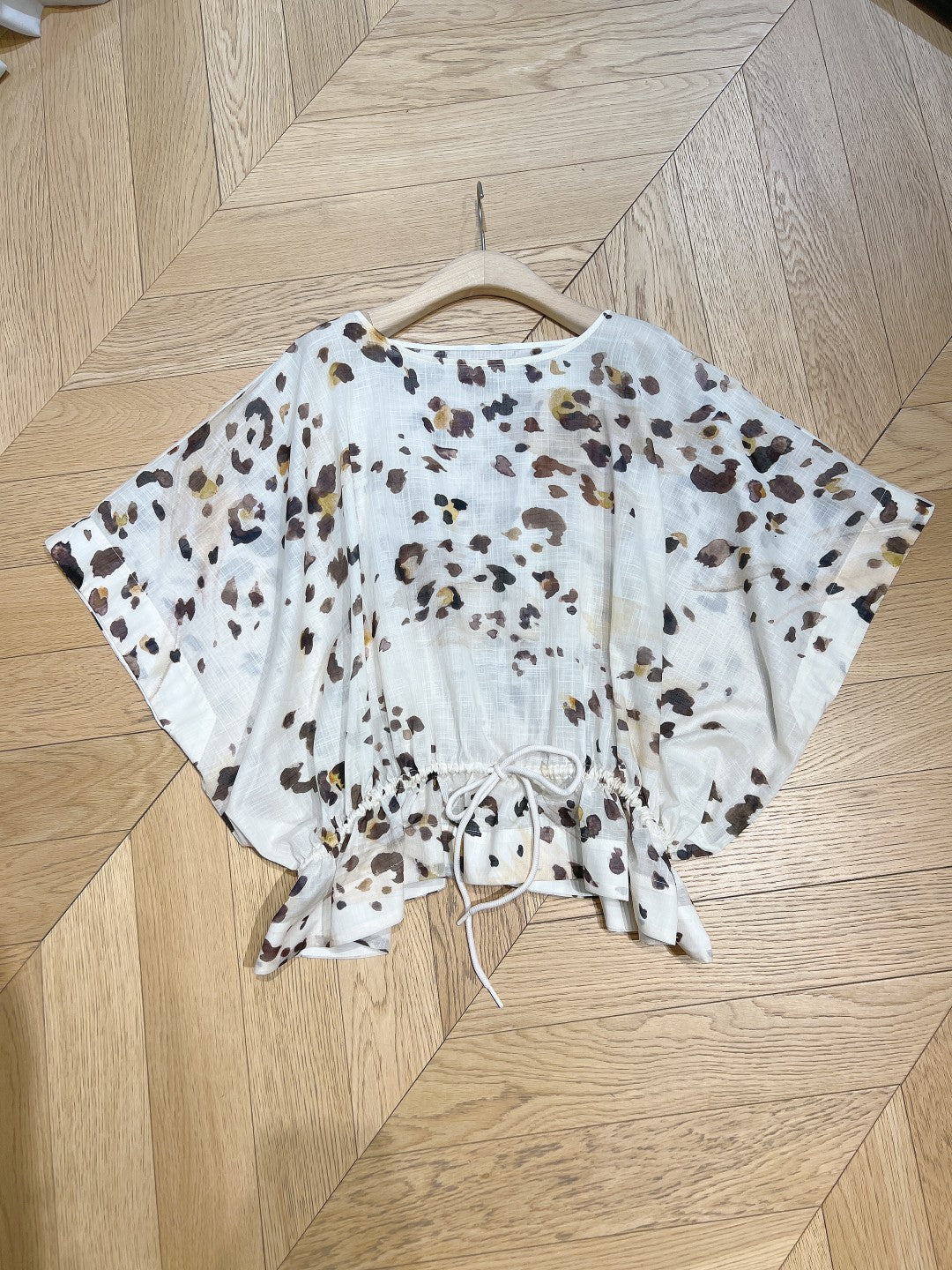 ZIMMERM* LEOPARD PRINT LOUNGE SET