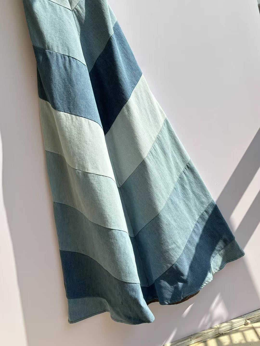 ZIMMERM* denim maxi skirt