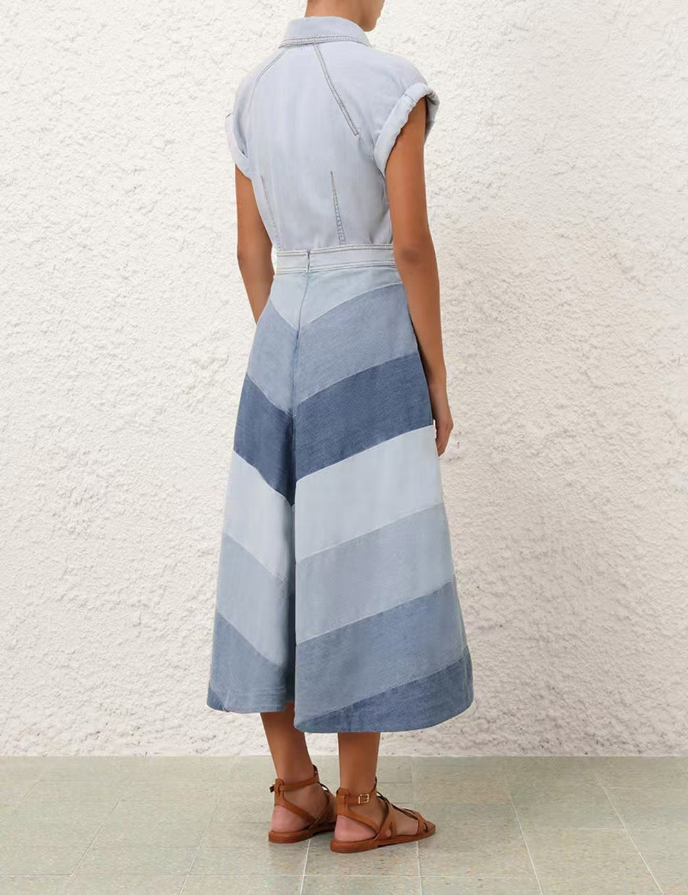 ZIMMERM* Denim Top/Skirt