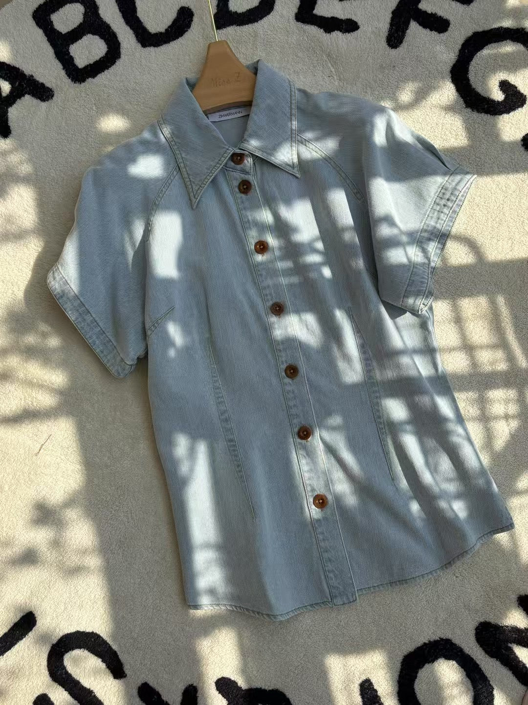 ZIMMERM* Denim Top/Skirt