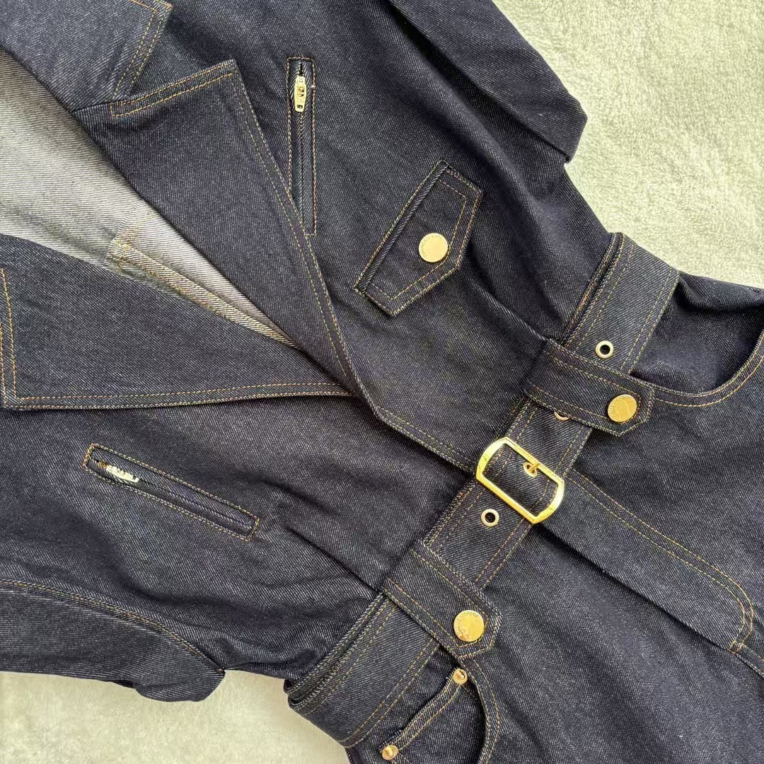 ZIMMERM* 25SSDENIM JUMPSUIT