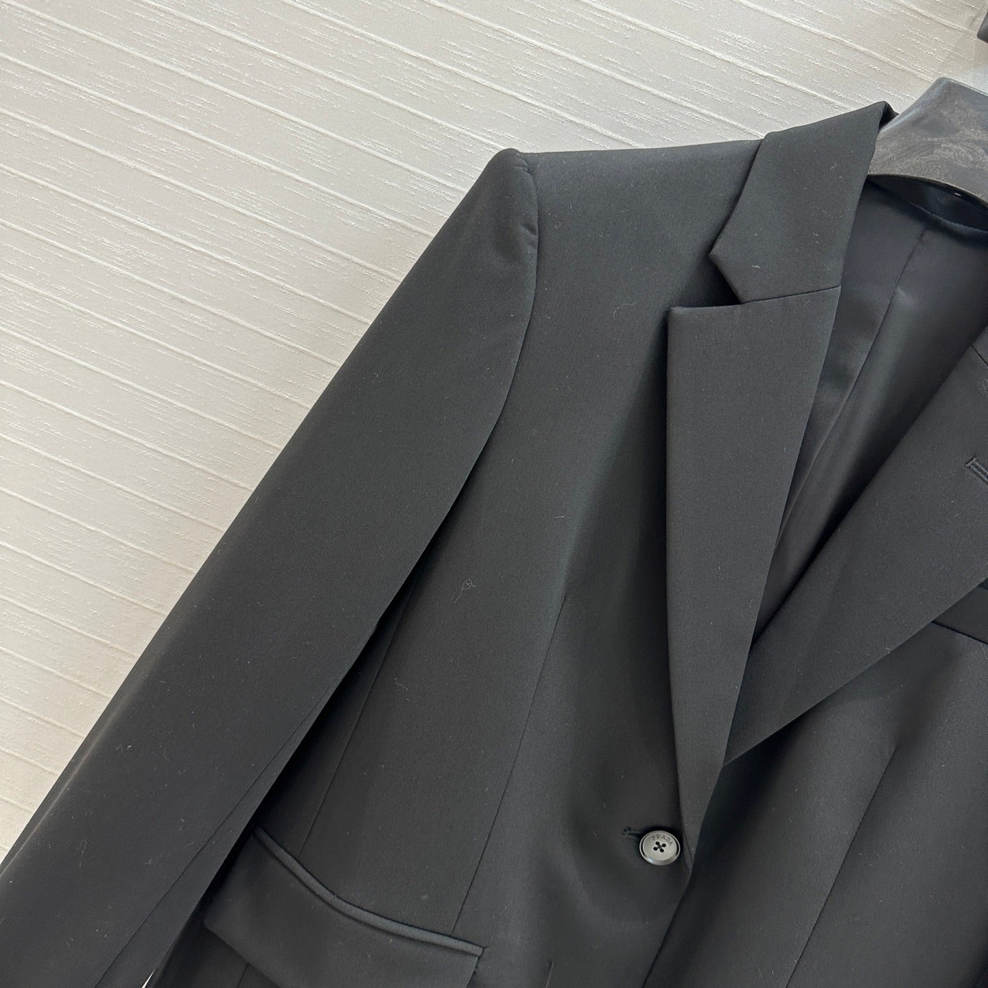 PRA* 25SS Minimalist Striped Sleeve Blazer