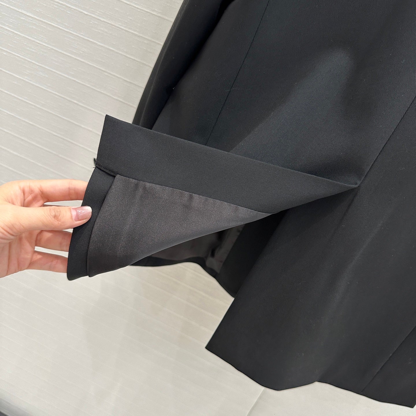 PRA* 25SS Minimalist Striped Sleeve Blazer