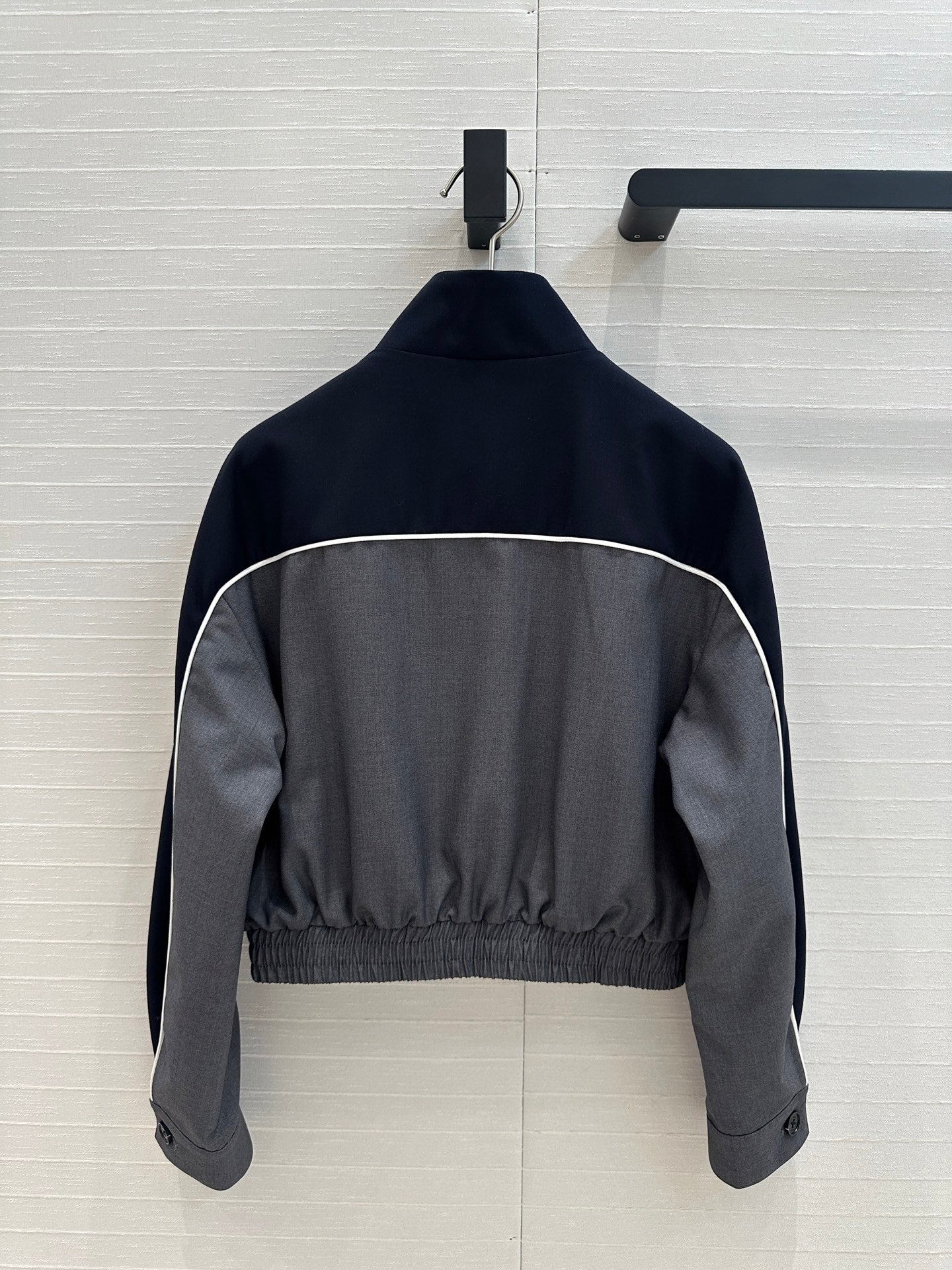 MIU* 25SS blue-gray sports suit