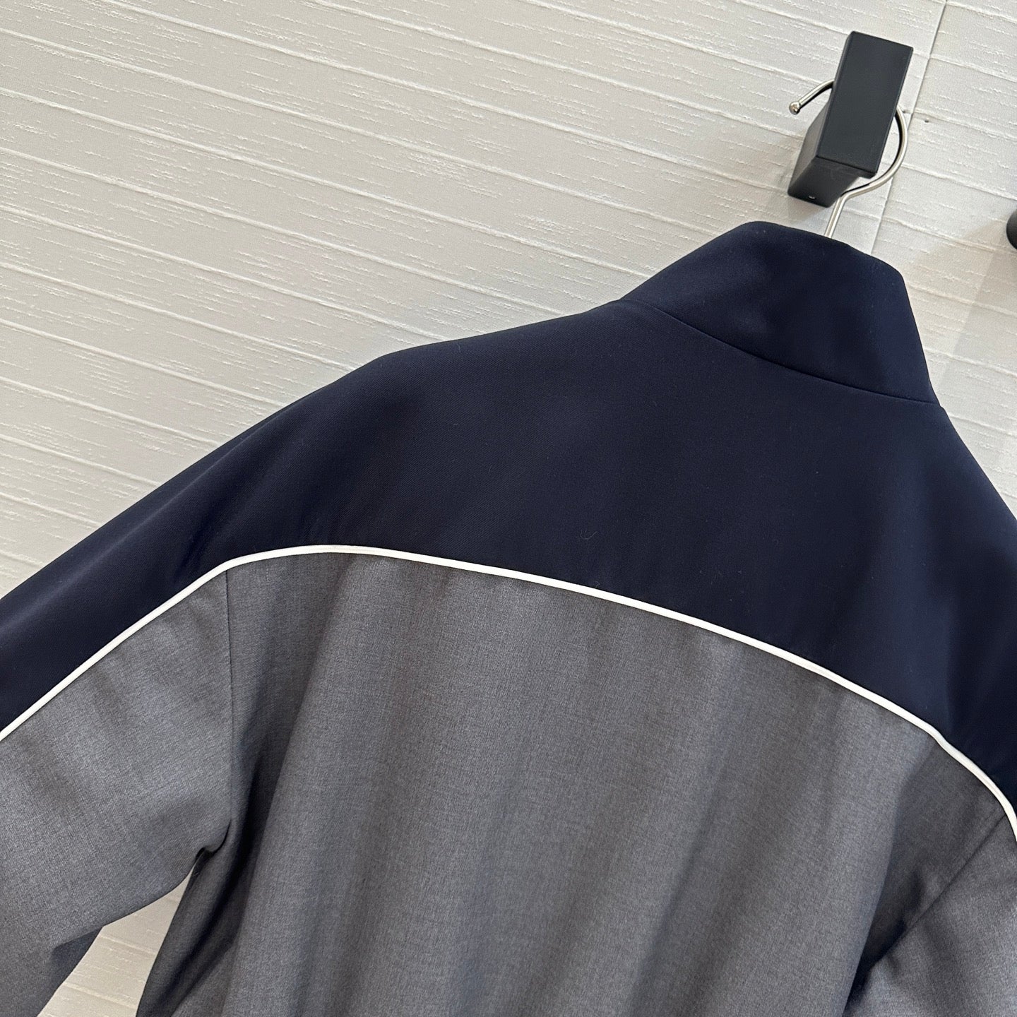 MIU* 25SS blue-gray sports suit