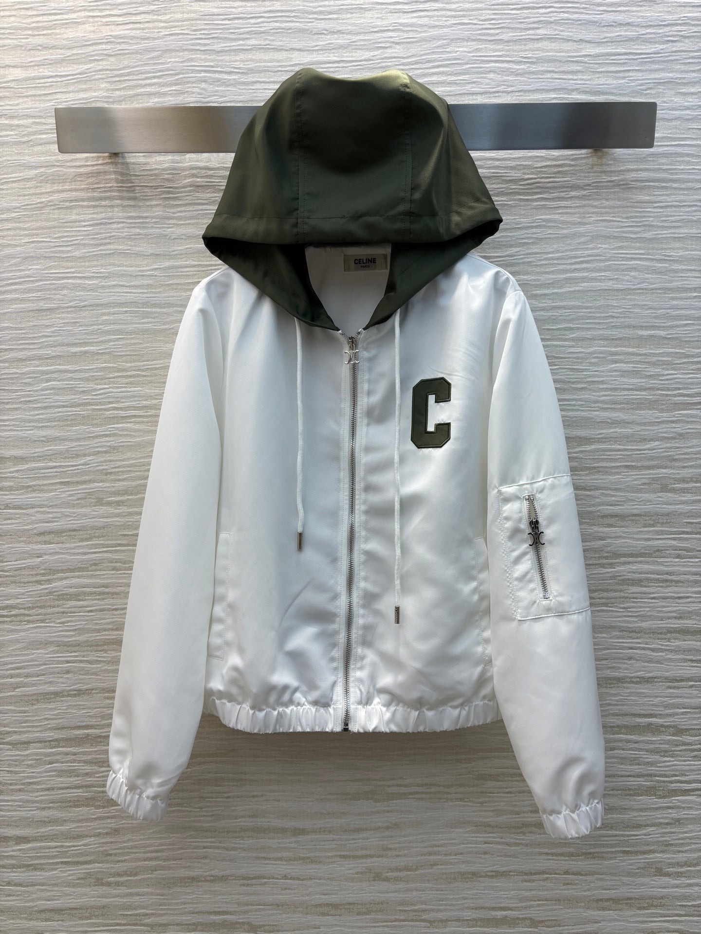 Celin*25SS contrast color short jacket